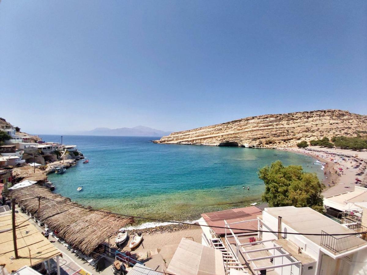 Beach View Matala Exterior foto